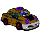 Dibujo Herbie Taxista pintado por marcos