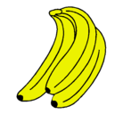 Dibujo Plátanos pintado por benja