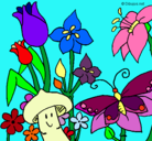Dibujo Fauna y flora pintado por alex