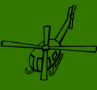 Dibujo Helicóptero V pintado por ignacio
