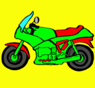 Dibujo Motocicleta pintado por laurarm
