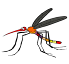 Dibujo Mosquito pintado por yeraly