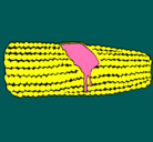 Dibujo Mazorca de maíz pintado por AMERICADARLENNEVAZQUEZ