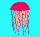 Dibujo Medusa pintado por trapina