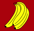 Dibujo Plátanos pintado por zxcvbnmm