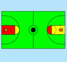 Dibujo Cancha pintado por finalargentinavsalman