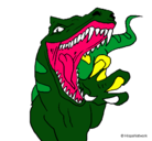 Dibujo Velociraptor II pintado por BRAYAN