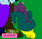 Dibujo Horton pintado por marifer