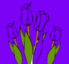 Dibujo Tulipanes pintado por dragomirbia