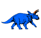 Dibujo Triceratops pintado por ARIELCARRILLO