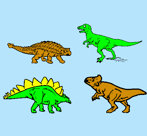 Dinosaurios de tierra