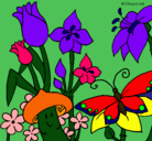 Dibujo Fauna y flora pintado por john