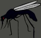 Dibujo Mosquito pintado por Claudia