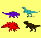 Dibujo Dinosaurios de tierra pintado por FLOR.VACC.
