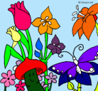 Dibujo Fauna y flora pintado por parajulifelizcumple