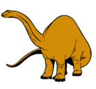 Dibujo Braquiosaurio II pintado por ALVARO