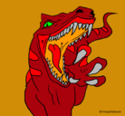 Dibujo Velociraptor II pintado por IZAI