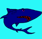 Dibujo Tiburón pintado por AARON