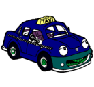 Dibujo Herbie Taxista pintado por josiaspereez3