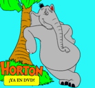 Dibujo Horton pintado por thomasg