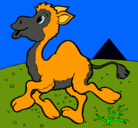 Dibujo Camello pintado por DIOSEL