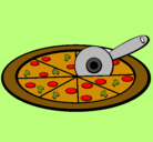 Dibujo Pizza pintado por oq32009