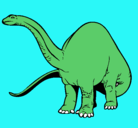Dibujo Braquiosaurio II pintado por marta
