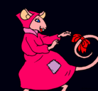 Dibujo La ratita presumida 7 pintado por ivana