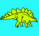 Dibujo Stegosaurus pintado por DAVIDEDUARDOSANCHEZ