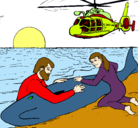 Dibujo Rescate ballena pintado por edenis