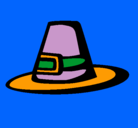 Dibujo Sombrero peregrino pintado por mariafernanda