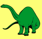 Dibujo Braquiosaurio II pintado por markos
