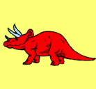 Dibujo Triceratops pintado por LUISJAVIER1901