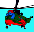 Dibujo Helicóptero al rescate pintado por jazmin.alejandra