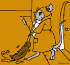 Dibujo La ratita presumida 1 pintado por TOBIYGENE