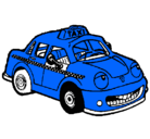 Dibujo Herbie Taxista pintado por hector