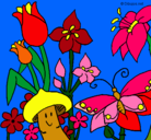 Dibujo Fauna y flora pintado por valeriamtyor