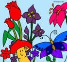 Dibujo Fauna y flora pintado por myriam