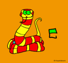 Dibujo Serpiente pintado por alexander