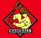 Dibujo Logo de béisbol pintado por arlinton