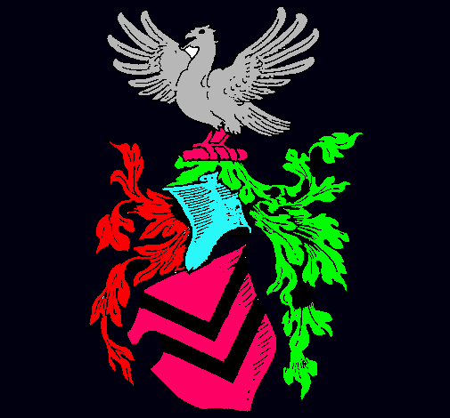 Escudo de armas y aguila 