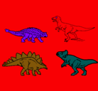 Dibujo Dinosaurios de tierra pintado por mariaaleja0518