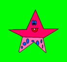 Dibujo Estrella 3 pintado por martamilla