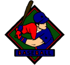 Dibujo Logo de béisbol pintado por isaacor