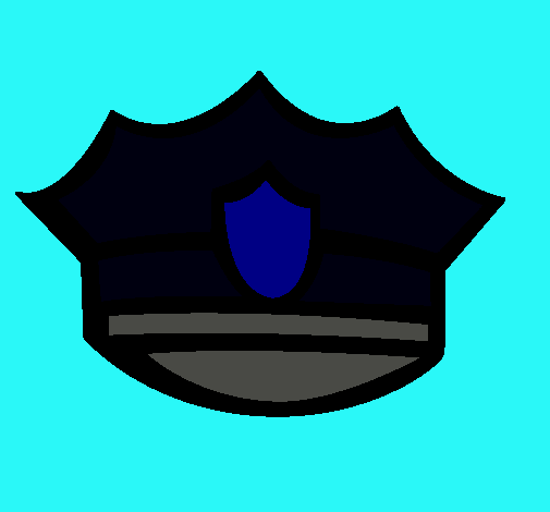 Gorra de policía