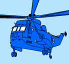 Dibujo Helicóptero al rescate pintado por danil