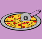 Dibujo Pizza pintado por chipildeil12345