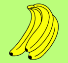 Dibujo Plátanos pintado por ANALINA