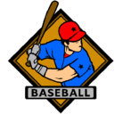 Dibujo Logo de béisbol pintado por sebastianjesus