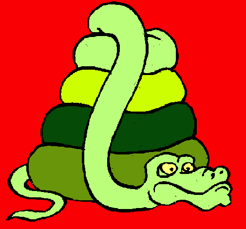 Serpiente grande